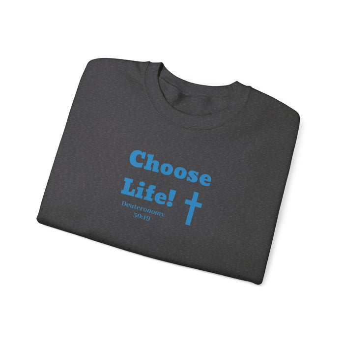 Choose Life 2.0 Women Unisex Heavy Blend™ Crewneck Sweatshirt