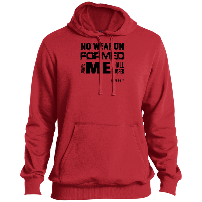 No Weapon Formed Against Me Shall Prosper Men’s Pullover Hoodie