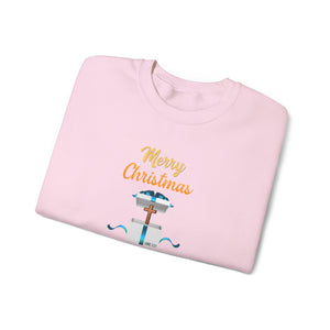 Merry Christmas Men Unisex Heavy Blend™ Crewneck Sweatshirt