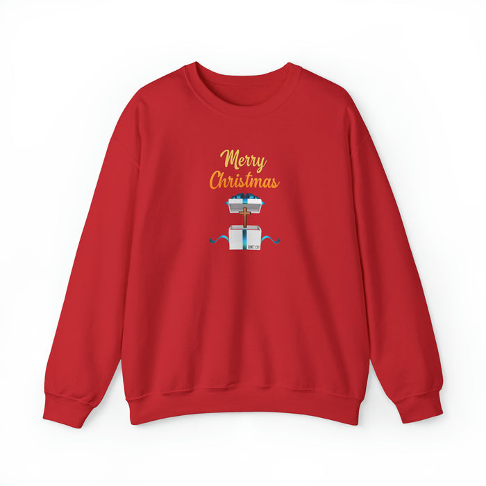Merry Christmas Men Unisex Heavy Blend™ Crewneck Sweatshirt