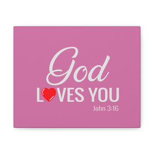 God Loves You Christian Art
