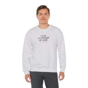 I Am A Friend Of God Men Unisex Heavy Blend™ Crewneck Sweatshirt