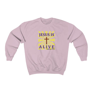 Jesus Is Alive Women Unisex Heavy Blend™ Crewneck Sweatshirt