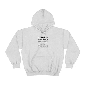 Jesus Is The Only Way Men’s Unisex Heavy Blend™ Hooded Sweatshirt