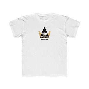 A King Is Coming Kids Regular Fit Tee