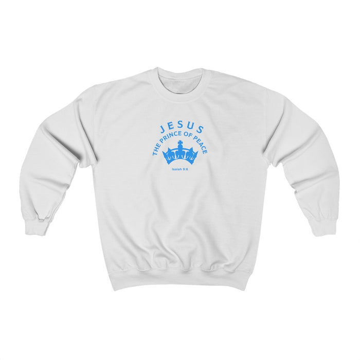 Jesus Prince of Peace Men Unisex Heavy Blend™ Crewneck Sweatshirt