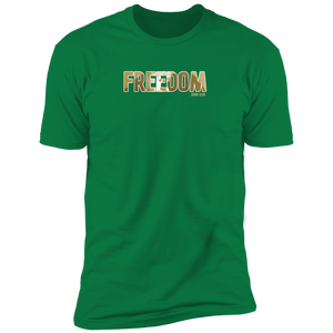 Freedom Men’s Premium Short Sleeve Tee Shirt