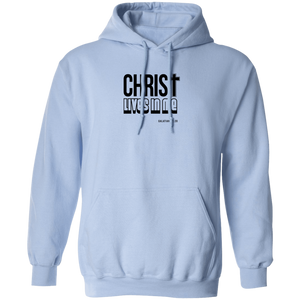 Christ Lives in Me Men’s Pullover Hoodie